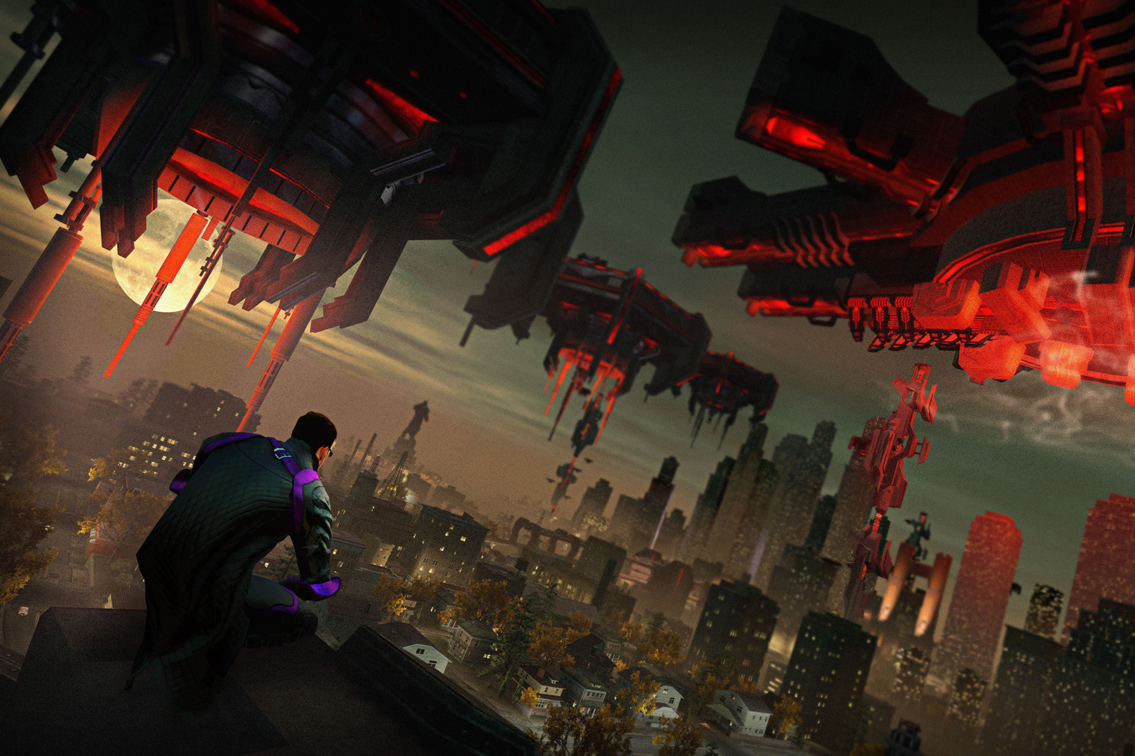 И вот как мы пришли от гетто к вторжения инопланетян?

Источник: видеоигра Saints Row 4
