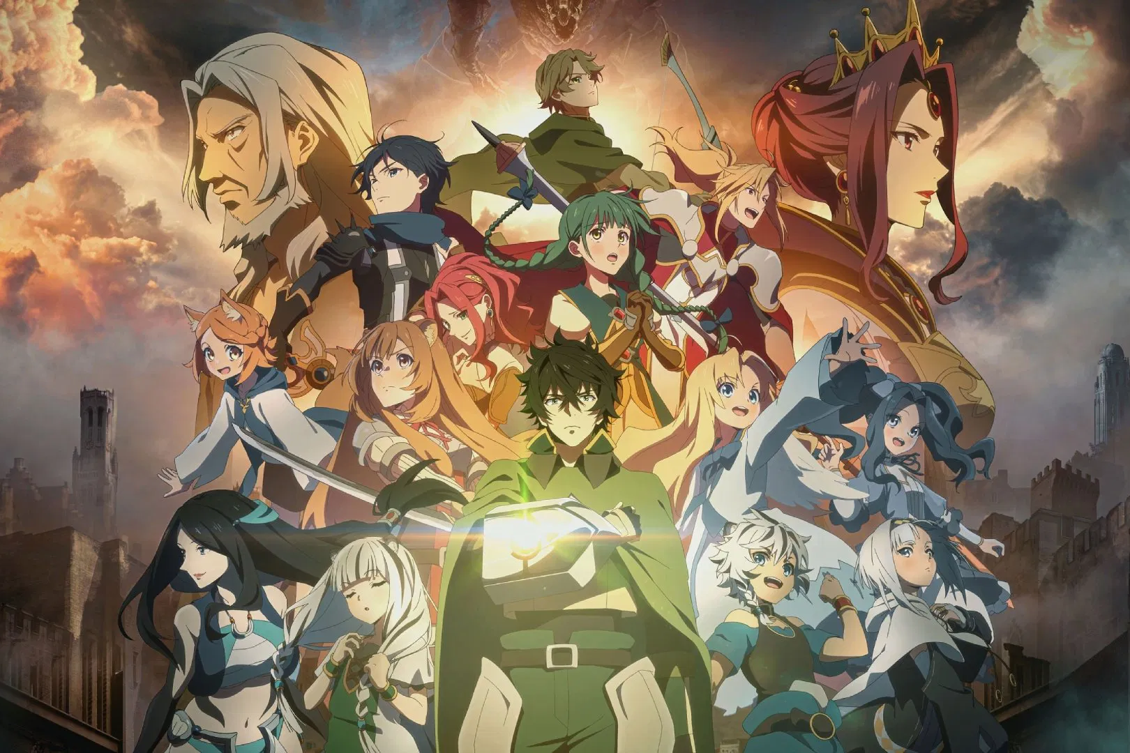 Наофуми стал популярным антиисэкай-героем — его история полна боли, злости и борьбы с предательством.
Источник: студия Kinema Citrus