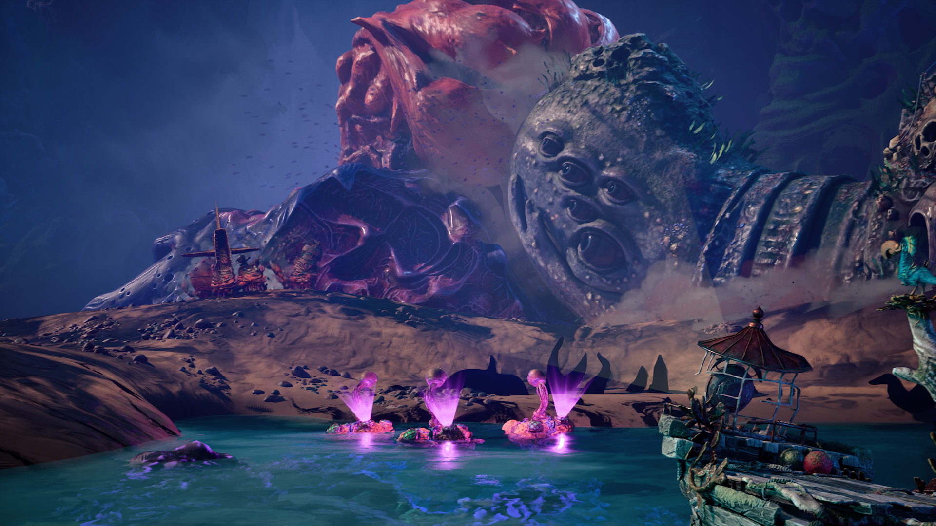 Либо нечто пугающее.
Источник: видеоигра Keeper