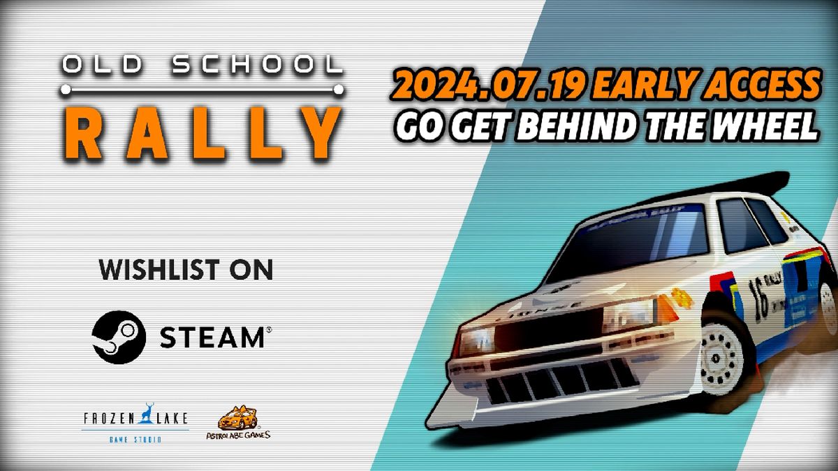 Old School Rally через две недели выйдет в ранний доступ - изображение 1 Old School Rally через две недели выйдет в ранний доступ - фото 1