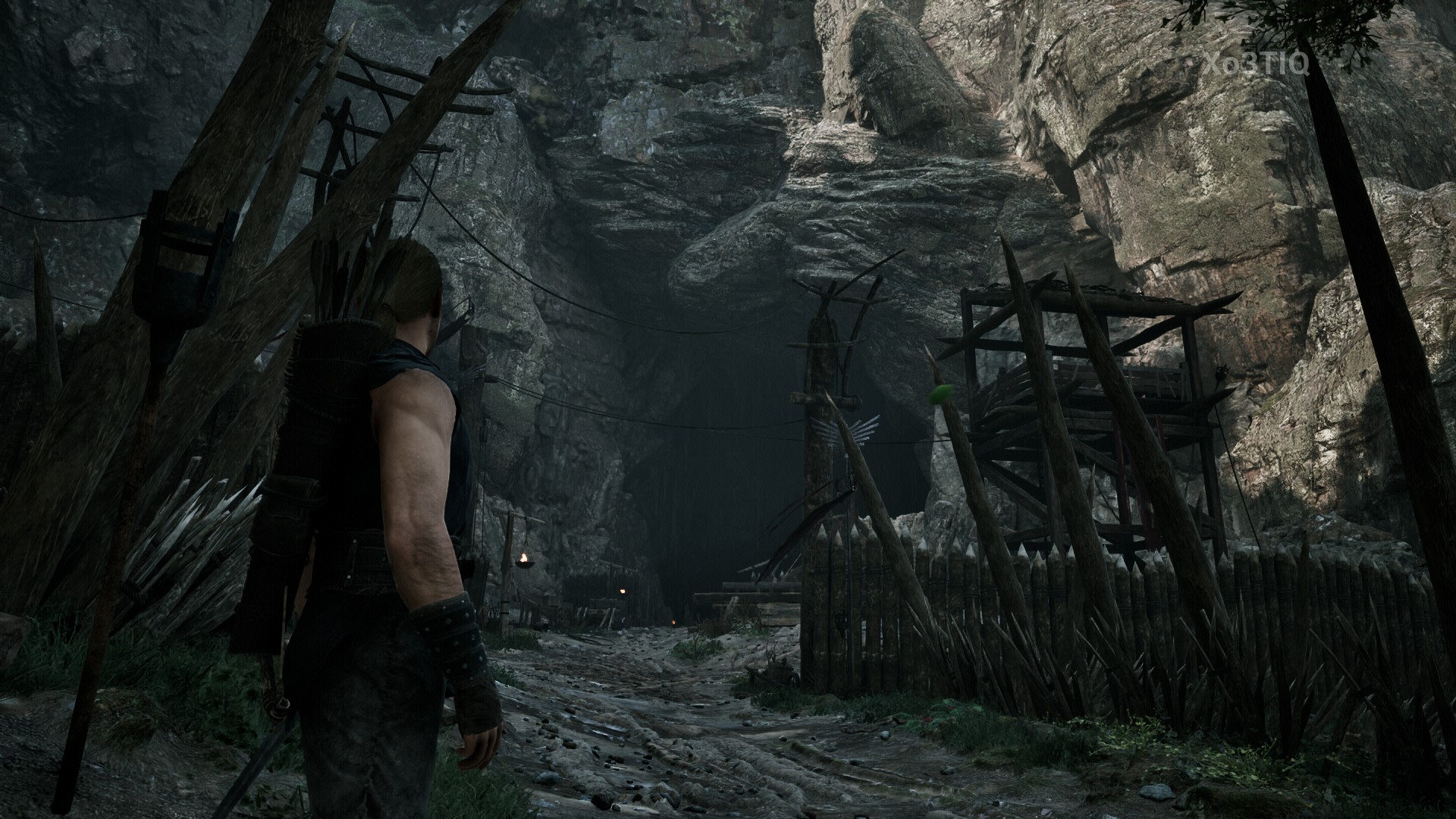 Уже отсюда видны её зубы.
Источник: видеоигра Gothic 1 Remake