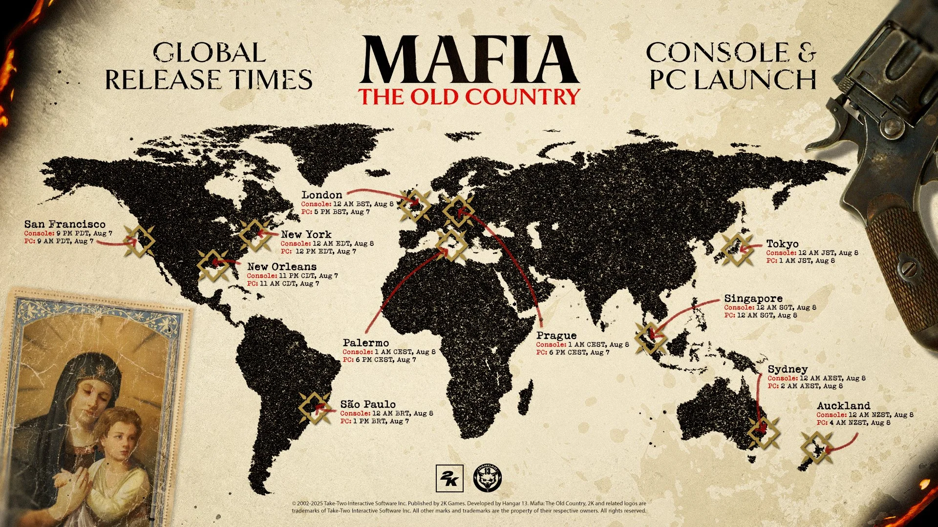 Mafia: The Old Country — дата выхода, геймплей и приятный сюрприз для фанатов