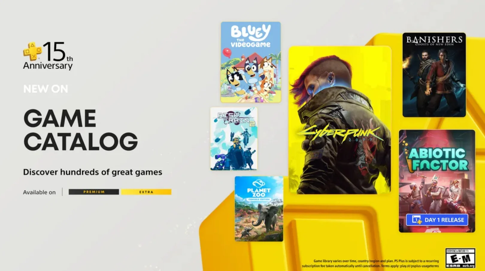 PlayStation Plus празднует 15 лет: киберпанк, классика и свежие хиты в подарок
