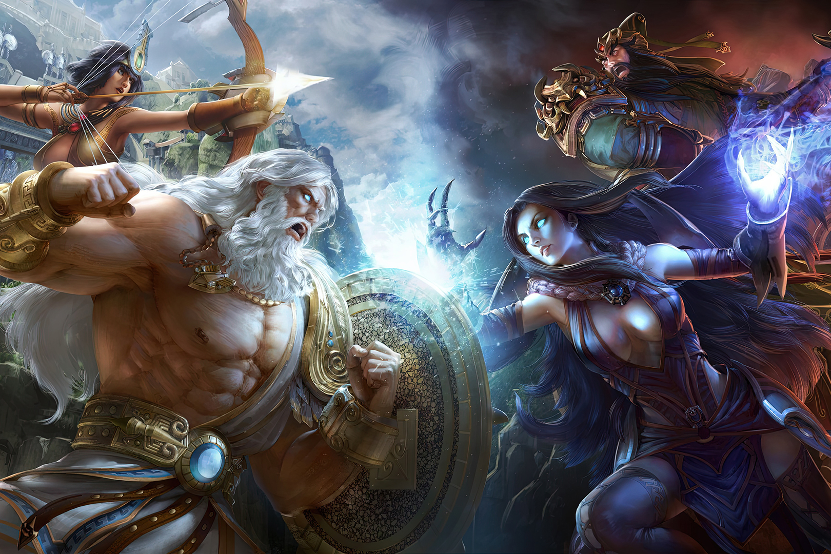 Свой пласт игроков в SMITE есть, но он небольшой.
Источник: видеоигра SMITE