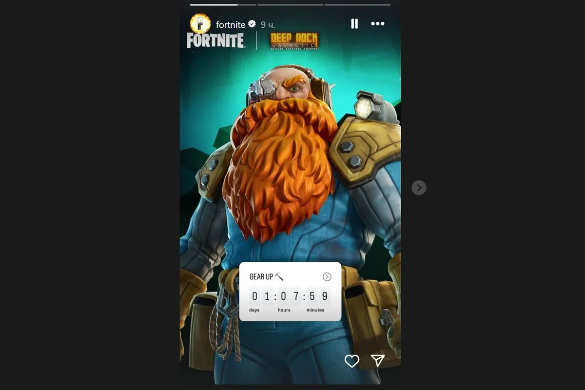 Новая коллаборация Fortnite удивит поклонников Deep Rock Galactic