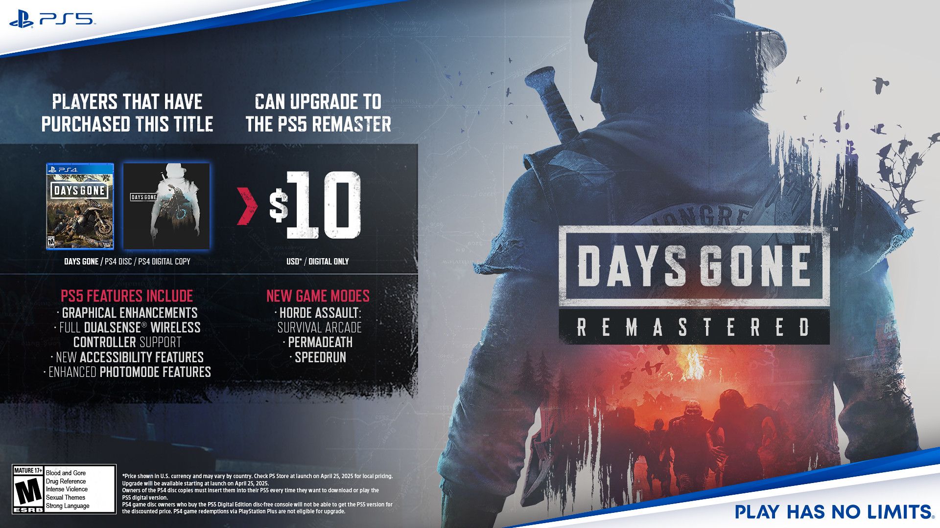 Авторы ремастера Days Gone рассказали о новых режимах и возможностях - изображение 1 Авторы ремастера Days Gone рассказали о новых режимах и возможностях - фото 1