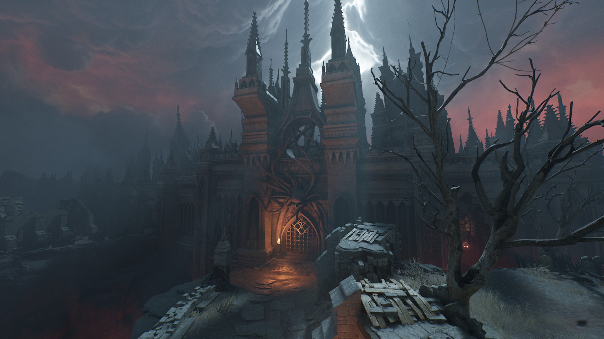 Над дизайном уровней отлично постарались — даже неудивительно, что игру делали около четырёх лет.
Источник: видеоигра Painkiller