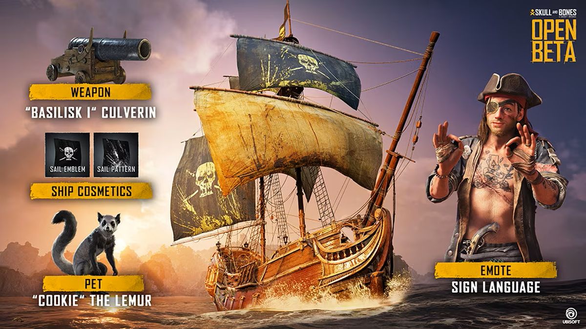 Открытое бета-тестирование Skull and Bones начнётся 8 февраля - изображение 1 Открытое бета-тестирование Skull and Bones начнётся 8 февраля - фото 1