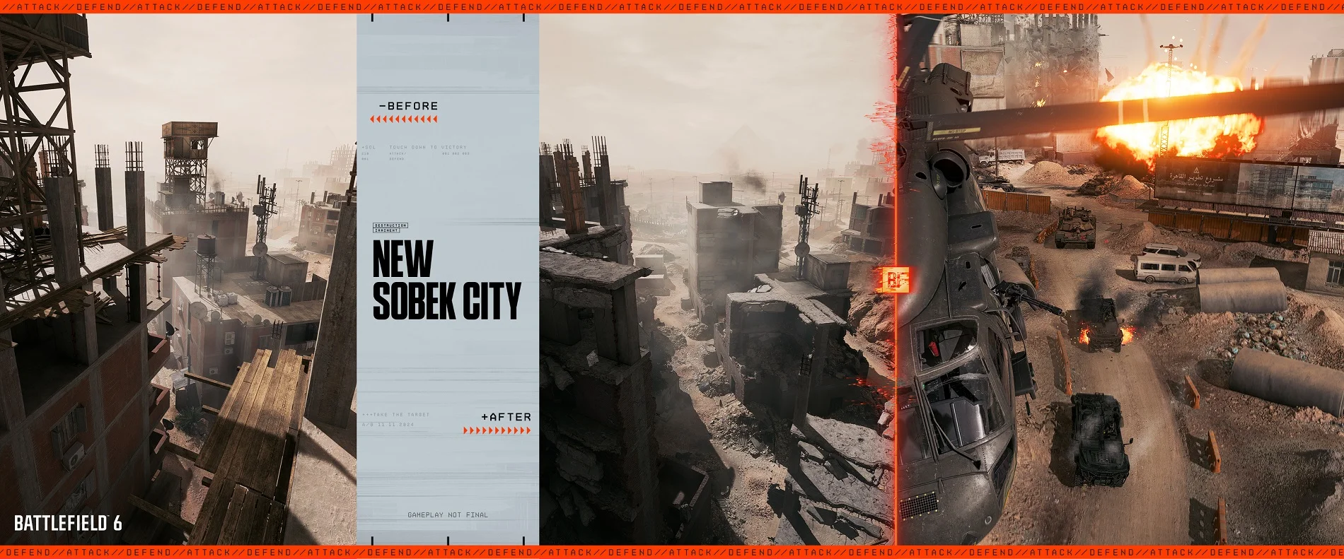 Новое лицо Battlefield: мегаполис Нью-Собек ждёт героев