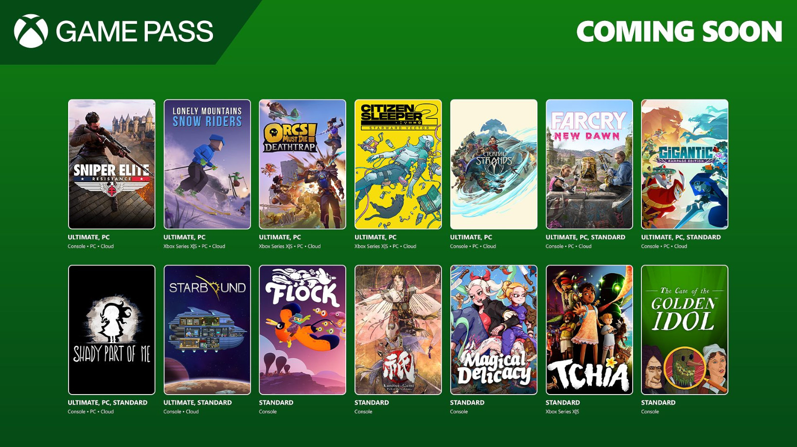 Sniper Elite: Resistance и Far Cry New Dawn стали частью второй январской волны Game Pass - изображение 1 Sniper Elite: Resistance и Far Cry New Dawn стали частью второй январской волны Game Pass - фото 1