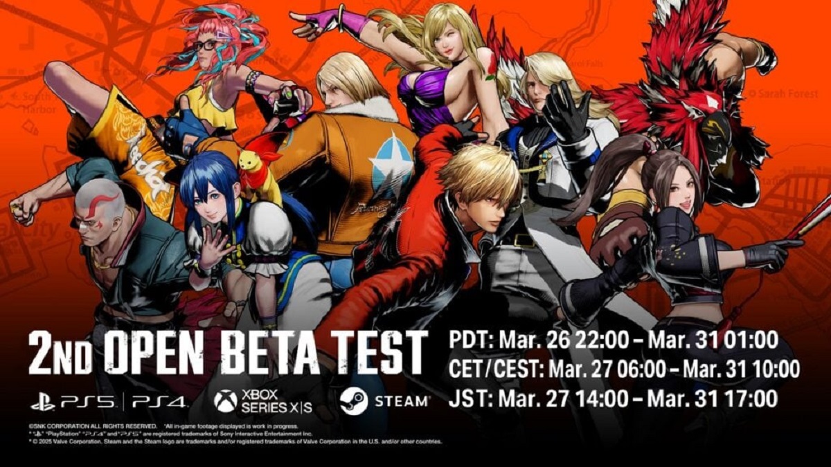 Второй открытый бета-тест файтинга Fatal Fury: City of the Wolves пройдёт в конце марта - изображение 1 Второй открытый бета-тест файтинга Fatal Fury: City of the Wolves пройдёт в конце марта - фото 1