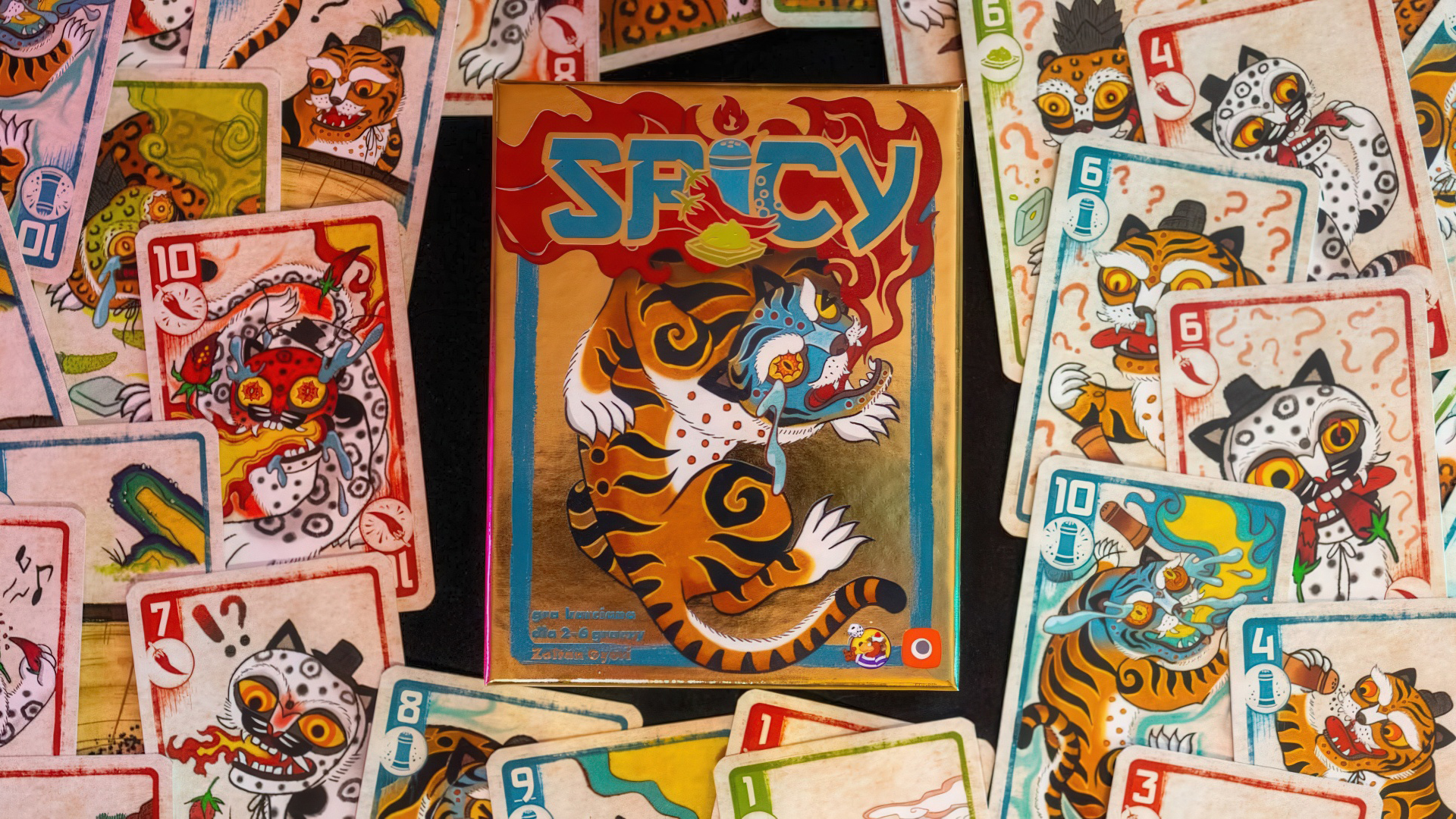 Компоненты настольной игры «Спайси»

Источник: BoardGameGeek