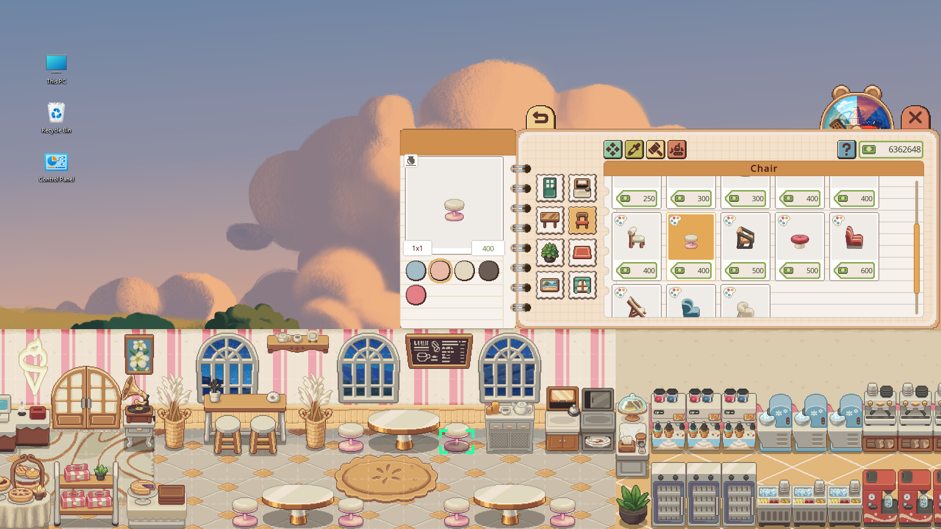 Источник: видеоигра Not Monday Cafe