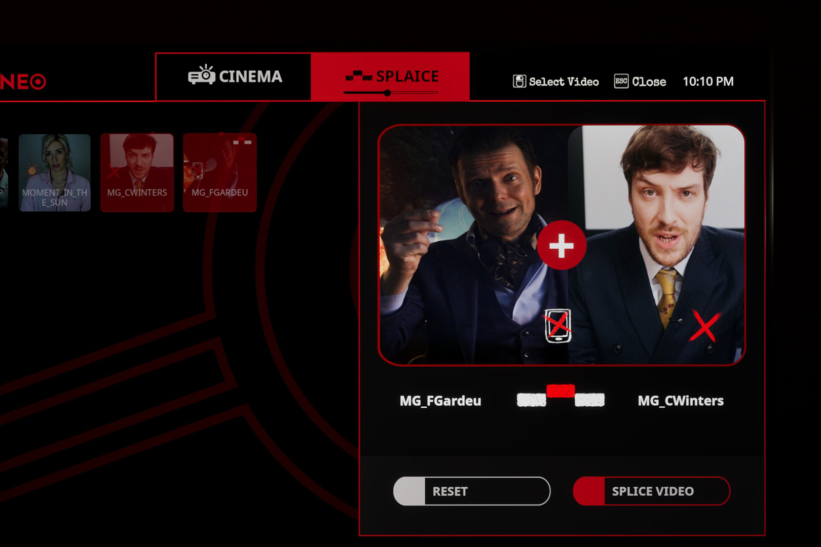 Механика монтажа
Источник: видеоигра Dead Take