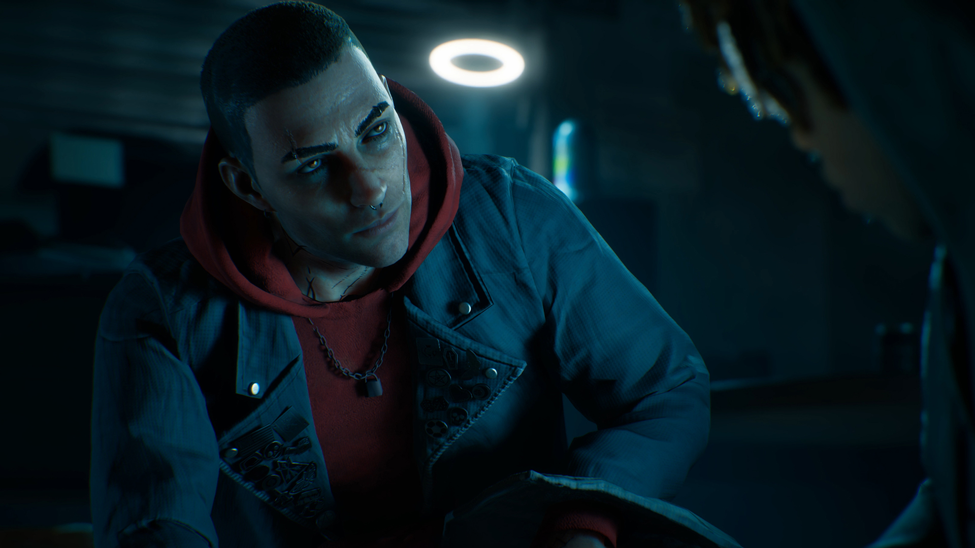 Большинство кат-сцен в Bloodlines 2 представлены двумя «говорящими головами» в кадре.
Источник: видеоигра Vampire: The Masquerade — Bloodlines 2