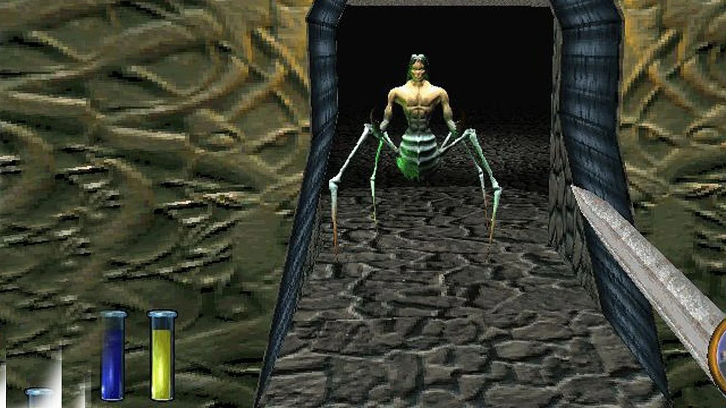 Босс-паук... Неужели часть в канонпрокралась отсылка к Doom?