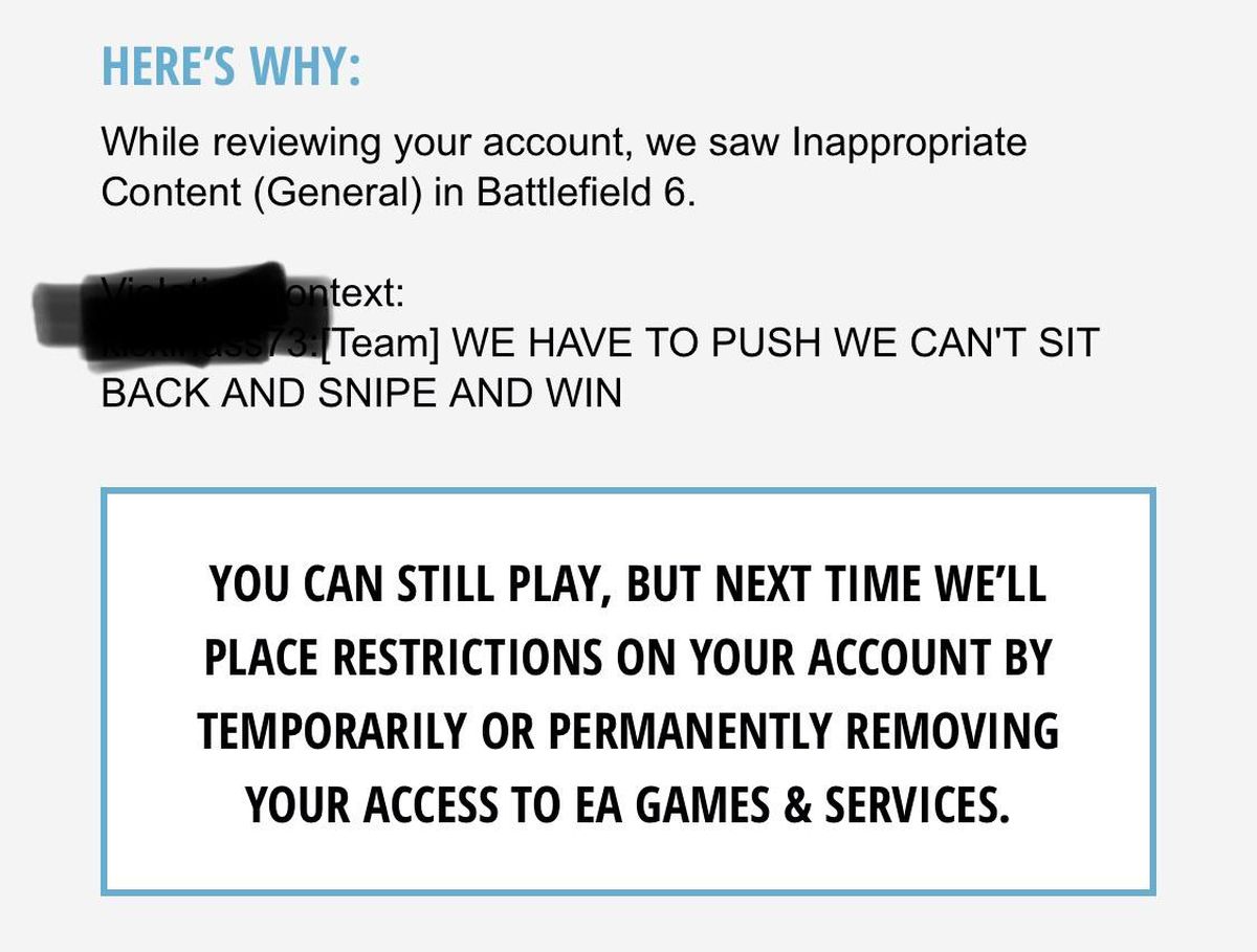 Новые правила общения в Battlefield 6