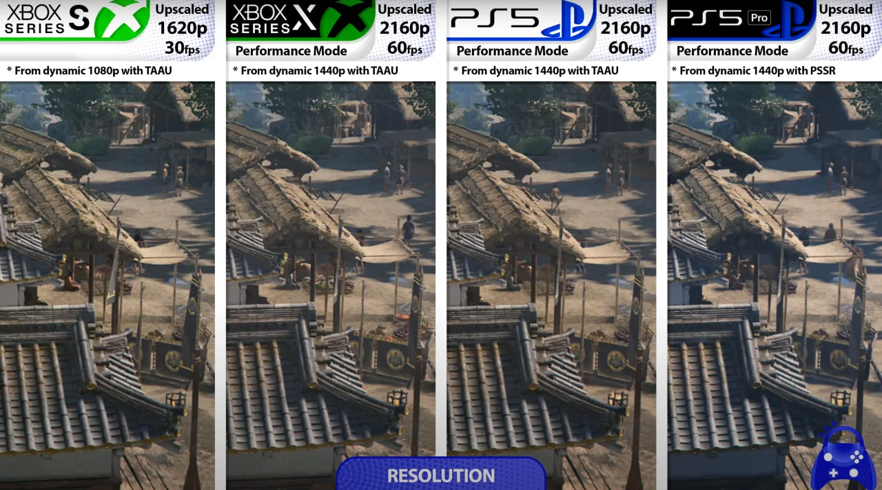 Графику Assassinʼs Creed Shadows сравнили на Xbox Series и PS5 с PS5 Pro - изображение 1 Графику Assassinʼs Creed Shadows сравнили на Xbox Series и PS5 с PS5 Pro - фото 1