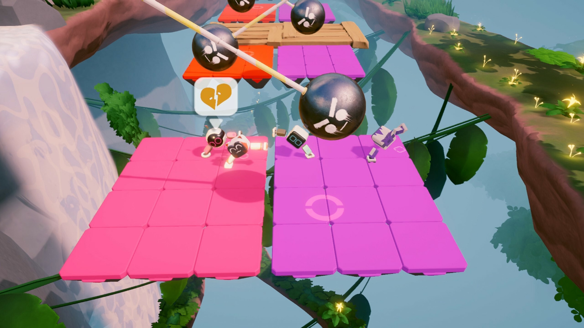 Больше игроков — больше веселья.
Источник: видеоигра Biped 2