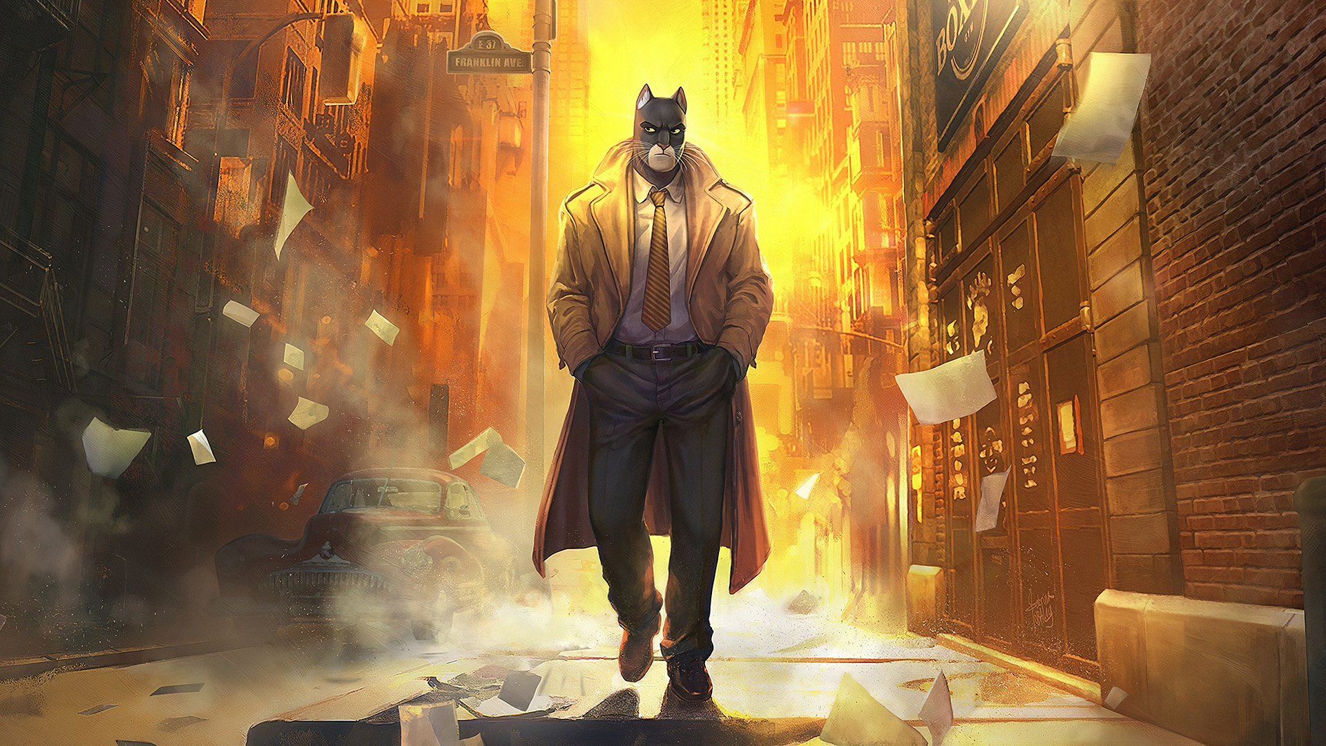 Источник: видеоигра Blacksad: Under the Skin