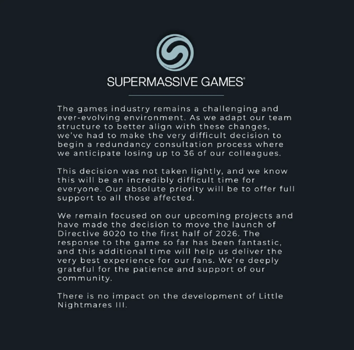 Supermassive Games в огне: увольнения и переносы проектов