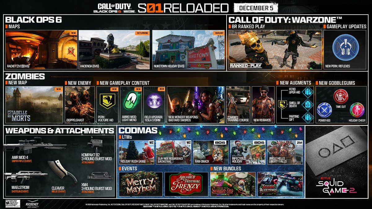 Ивент с двойным опытом в Call of Duty: Black Ops 6 и Warzone стартует сегодня вечером - изображение 1 Ивент с двойным опытом в Call of Duty: Black Ops 6 и Warzone стартует сегодня вечером - фото 1