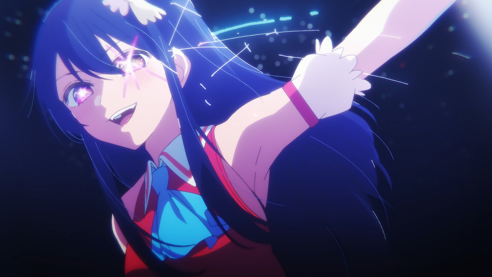 Новый сезон обещает раскрыть личность биологического отца близнецов и его мотивы, а также показать, как Руби справляется с личной драмой, взрослеет и учится находить себя в мире шоу-бизнеса.
Источник: студия Doga Kobo