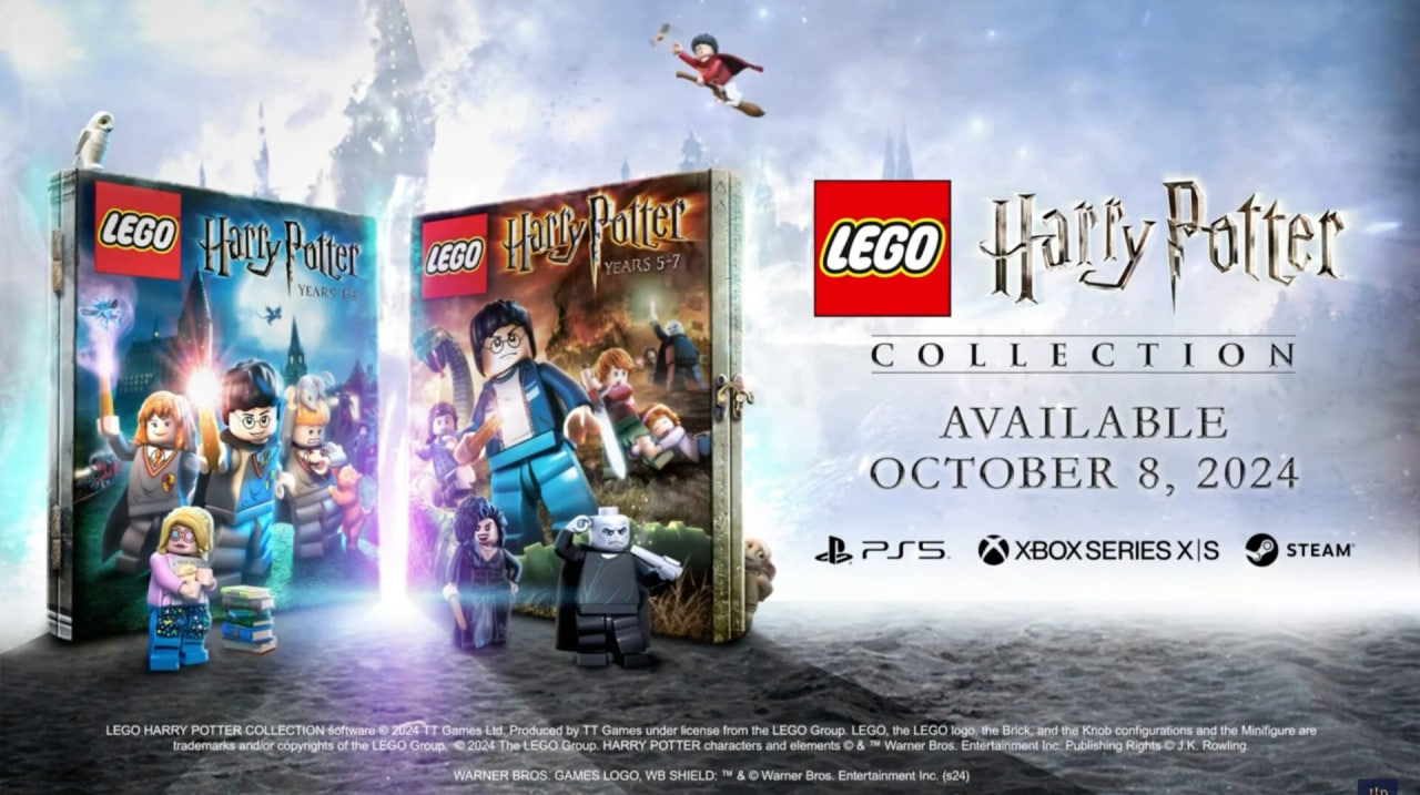 Анонсирован ремастер Lego Harry Potter Collection для PS5, Xbox Series и PC - изображение 1 Анонсирован ремастер Lego Harry Potter Collection для PS5, Xbox Series и PC - фото 1