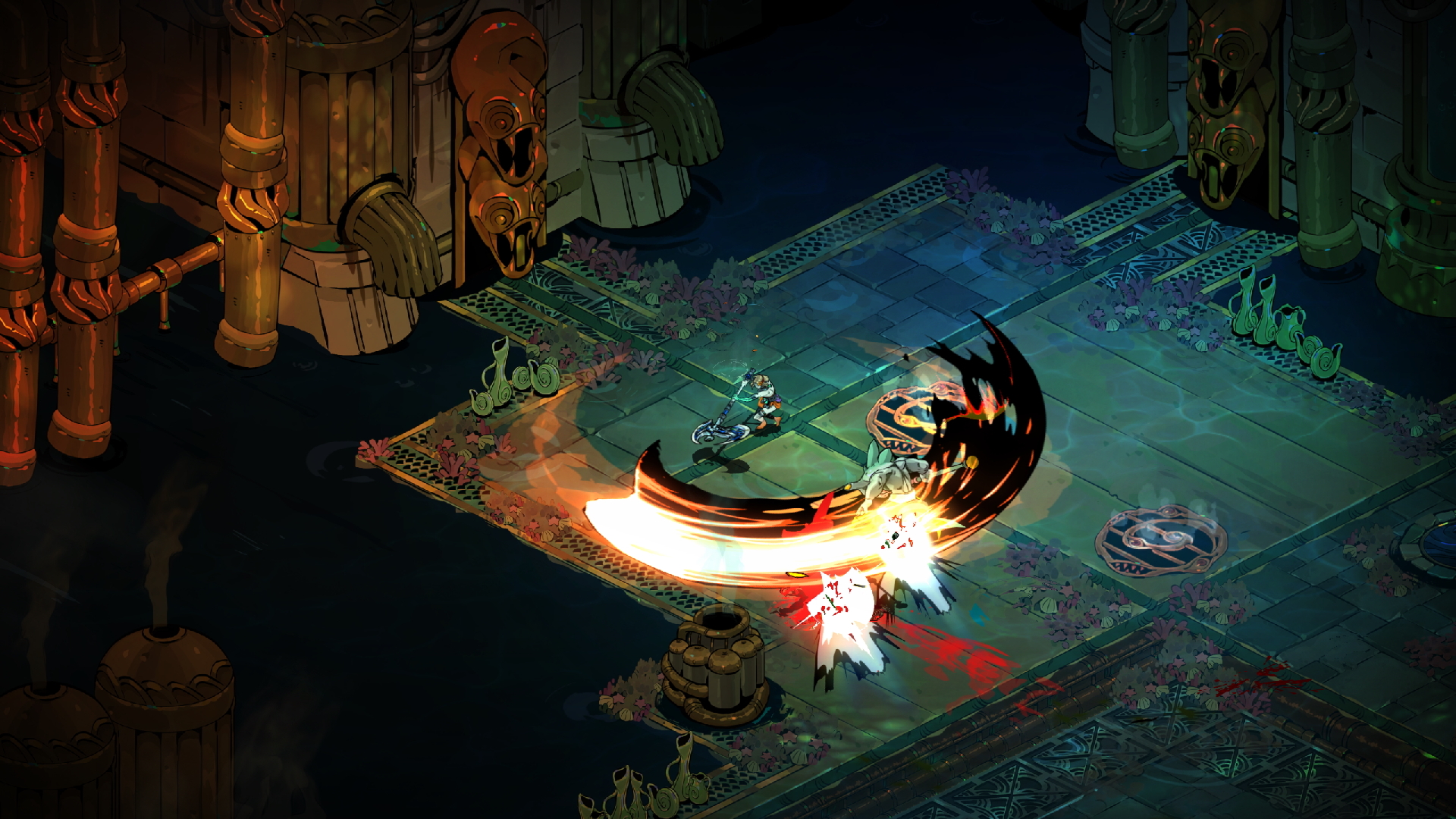 Новые оружия ощущаются очень сочно.

Источник: видеоигра Hades II