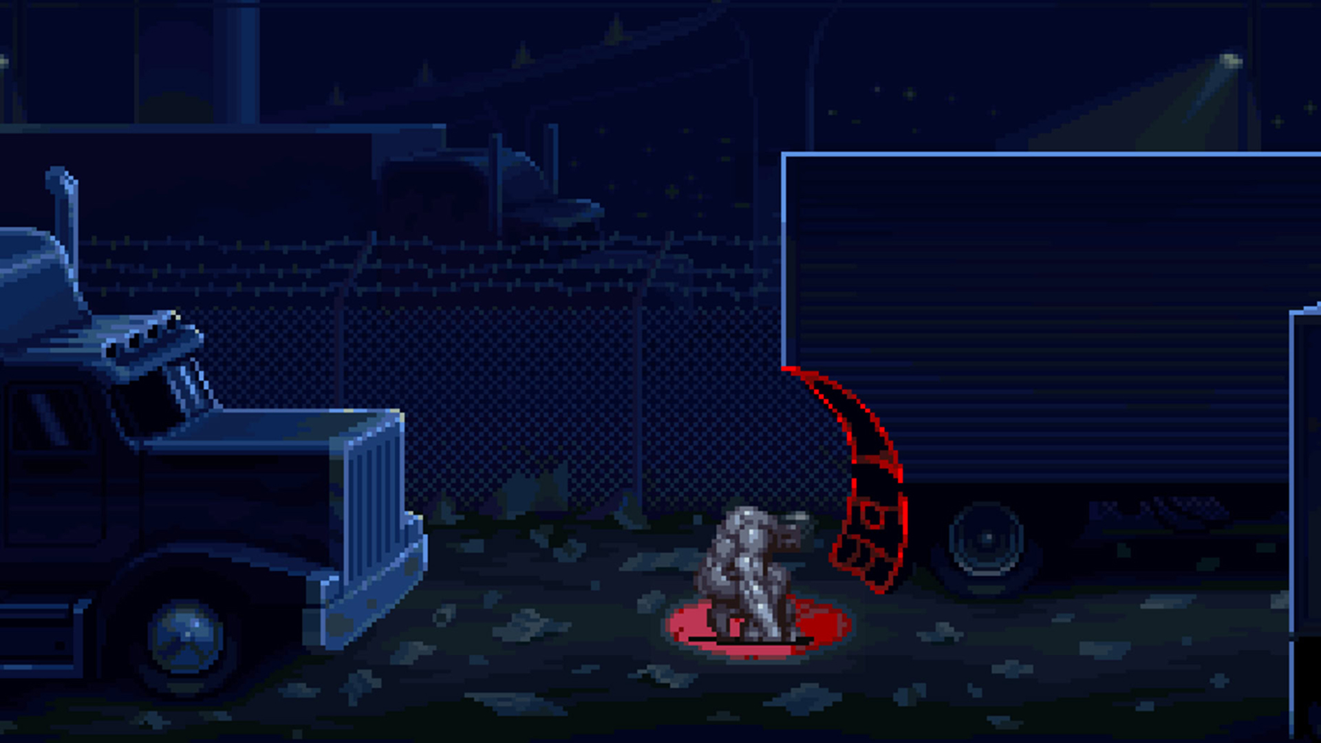 Визуальный стиль игры намеренно тяготеет к мрачной эстетике «Терминатора 2», подчеркивая тему фатализма и борьбы за будущее, которое ещё можно изменить.

Источник: видеоигра Terminator 2D: No Fate