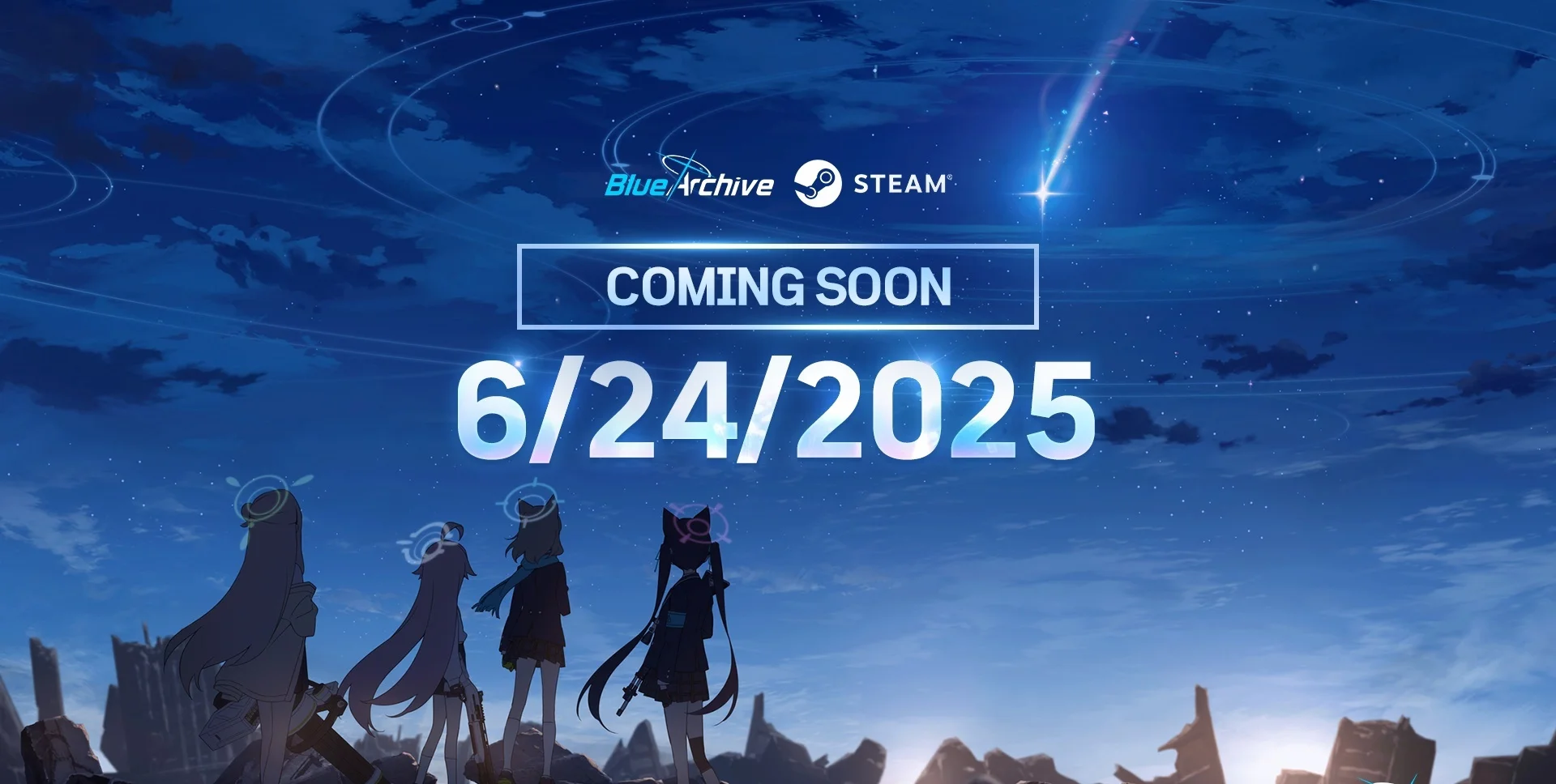 Blue Archive на PC: аниме-гача выходит в Steam с новыми возможностями