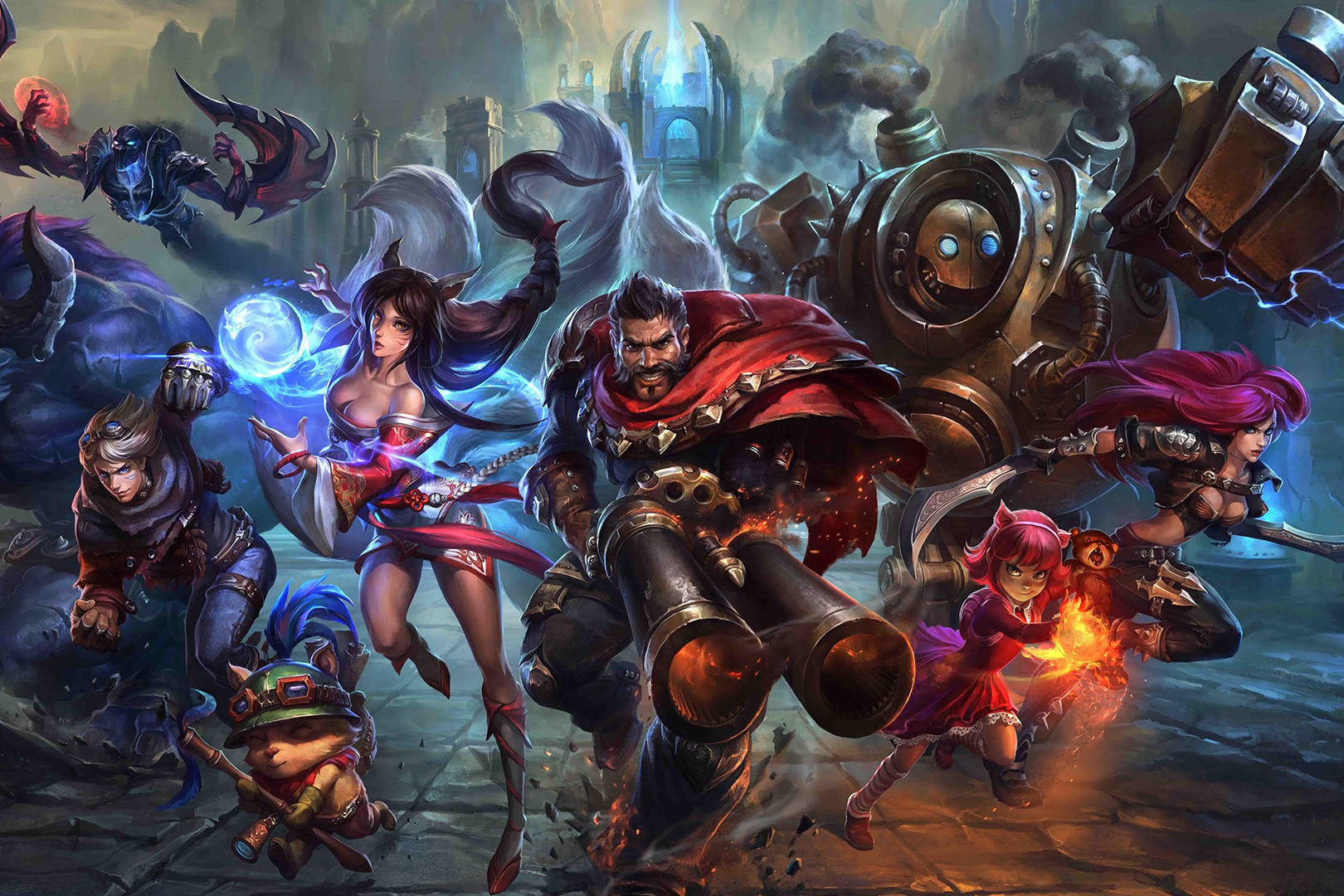 Обложка: Видеоигра League of Legends
