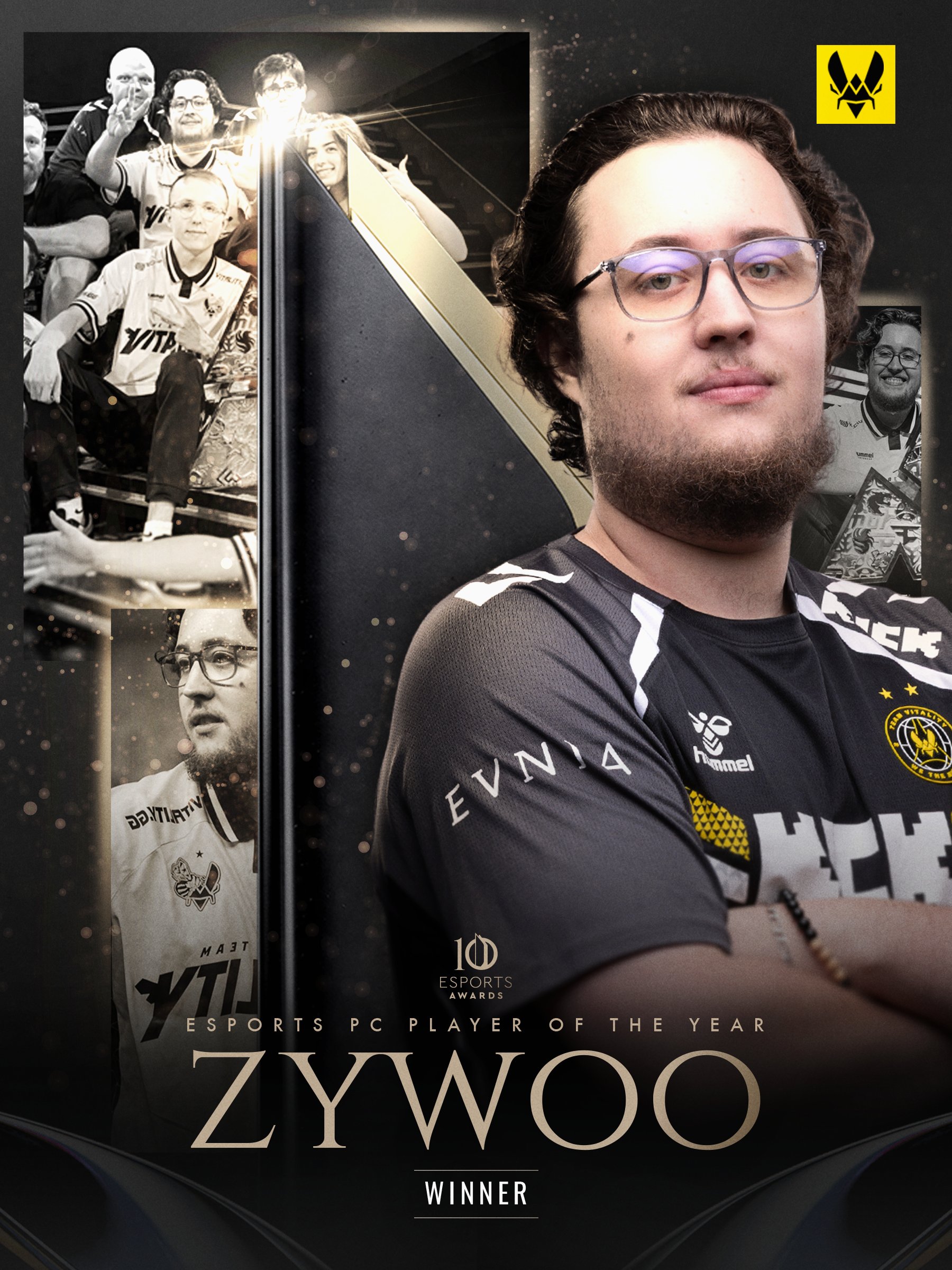ZywOo по Counter-Strike 2 забрал приз Esports Awards 2025 - Igromania.ru