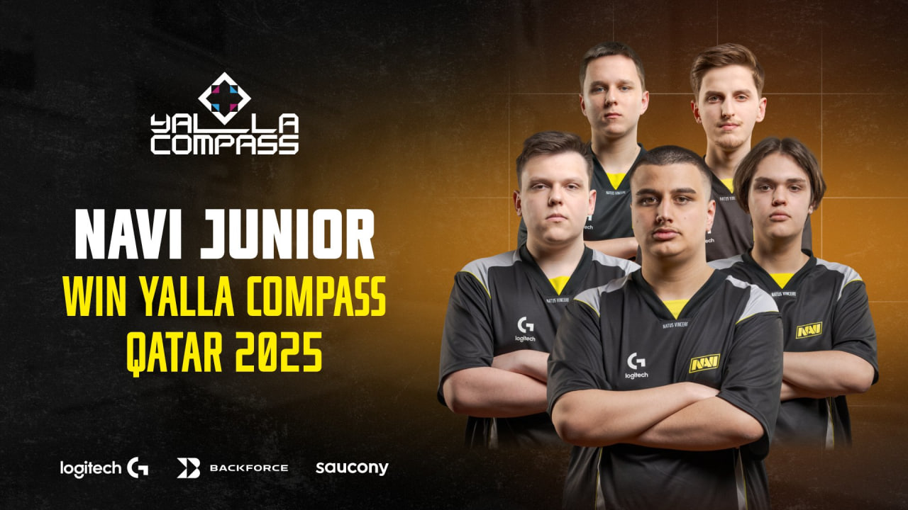 Команда NAVI Junior стала победителем чемпионата YaLLa Compass Qatar 2025 по CS2 - фото 1