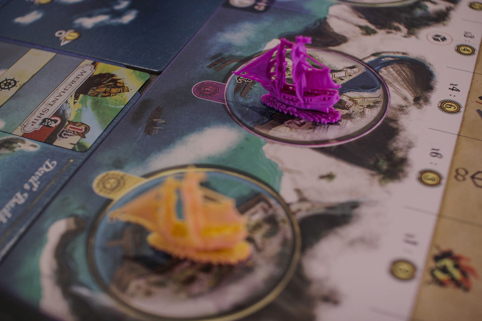 Настольная игра «Легенды морей»
Источник: BoardGameGeek