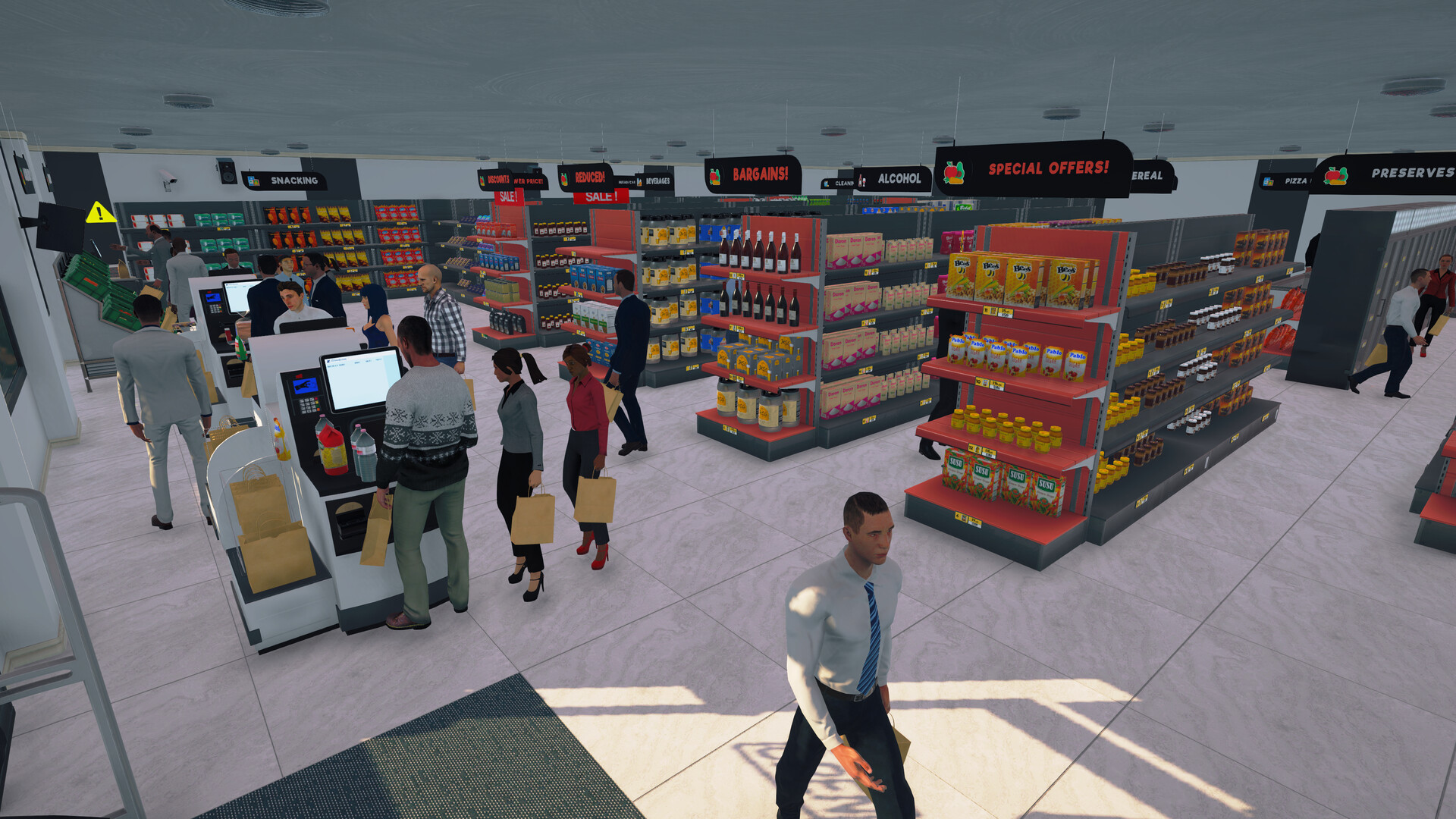 Источник: видеоигра Supermarket Simulator