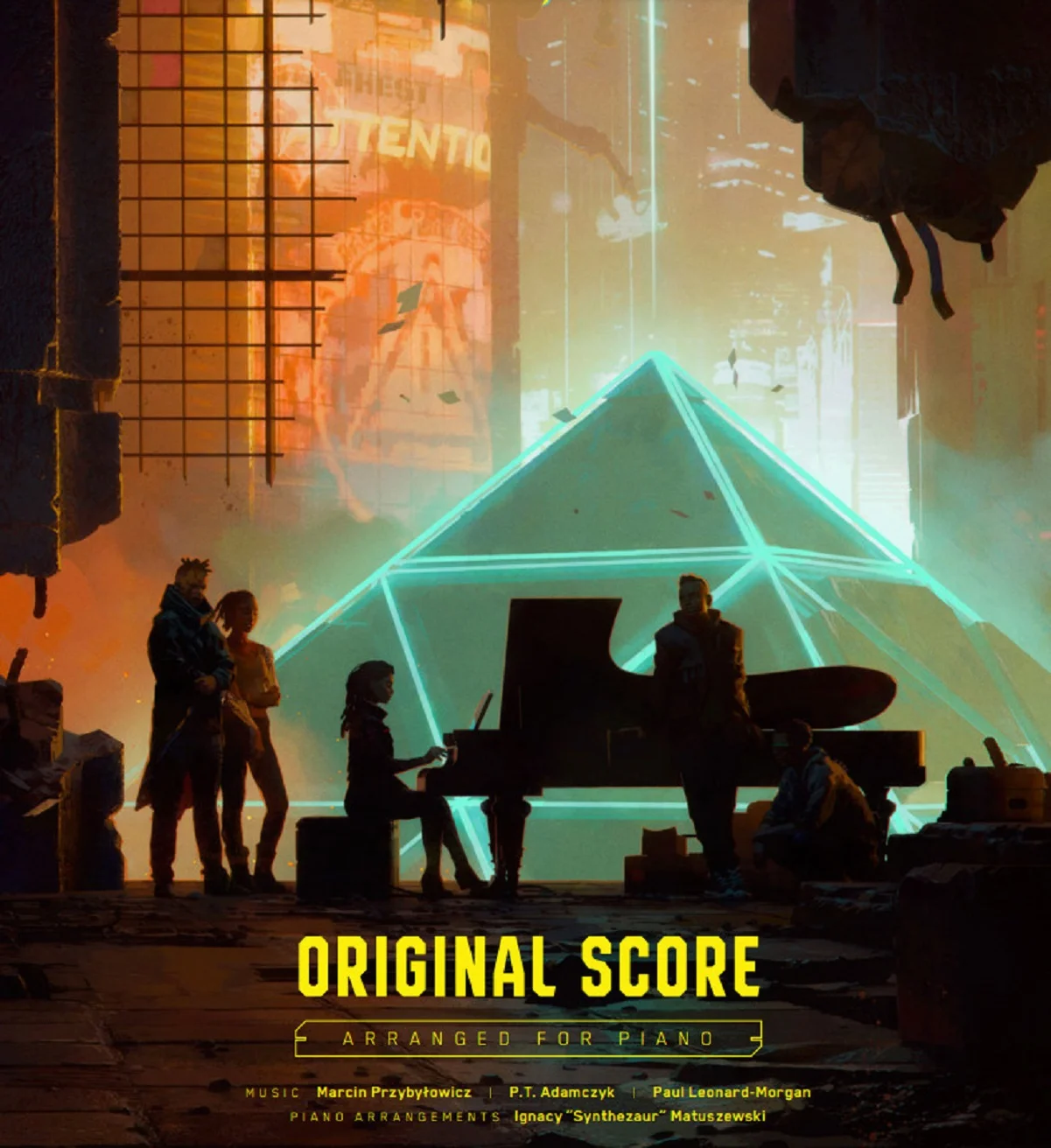 CD Projekt RED выложила ноты музыки из Cyberpunk 2077 для игры на фортепиано - фото 1