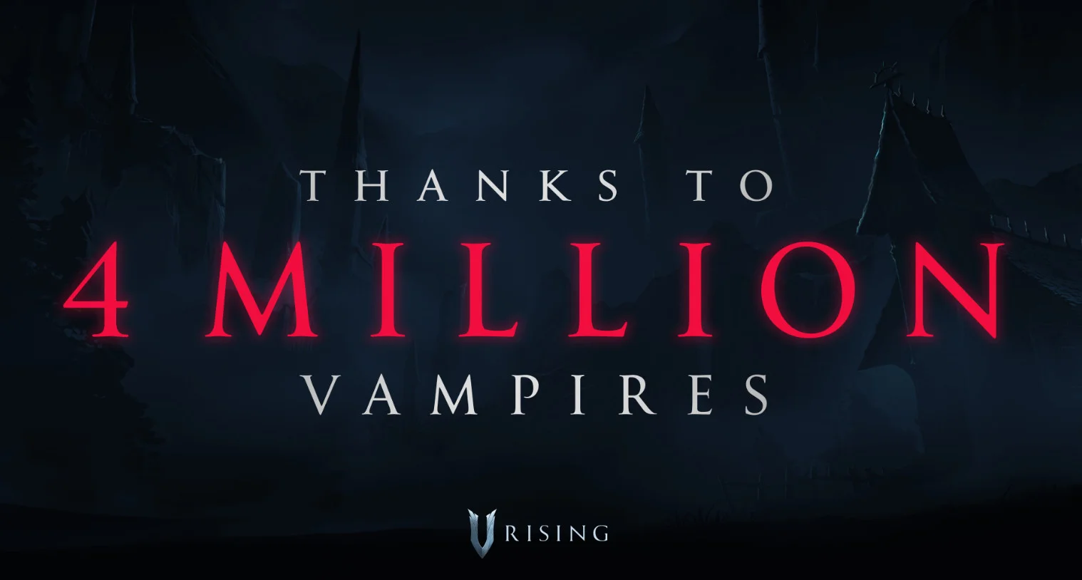 Выживалка V Rising насчитала уже четыре миллиона вампиров - фото 1