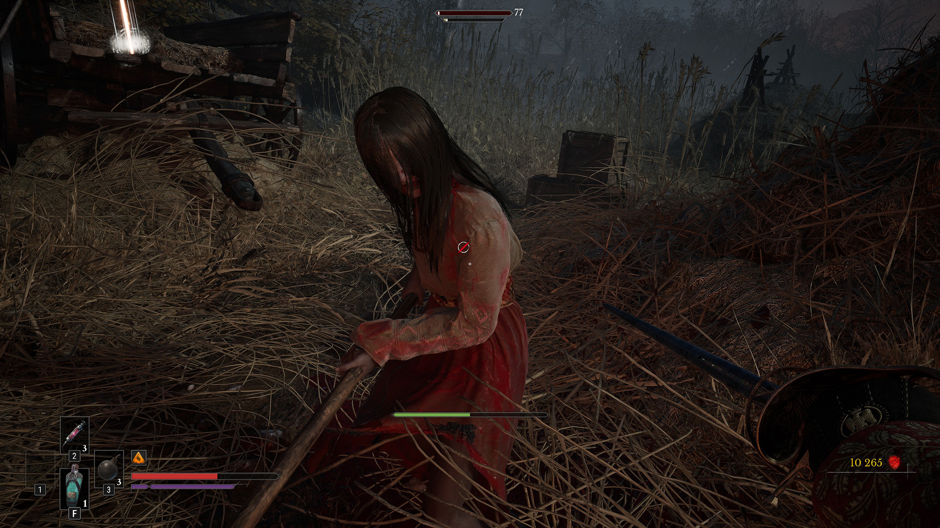 Зомби-крестьяне с вилами — самый страшный враг.
Источник: видеоигра Valor Mortis