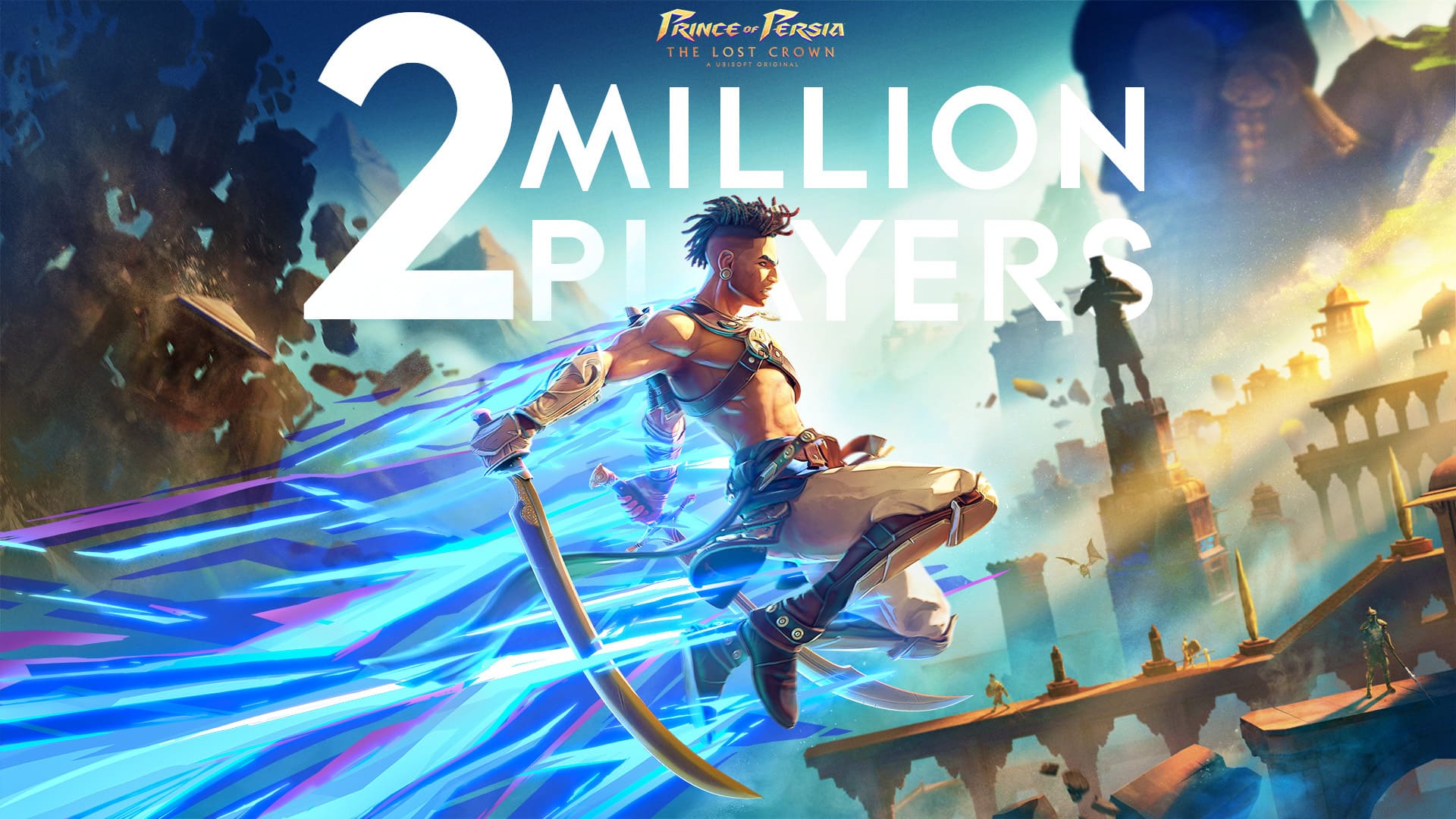 Prince of Persia: The Lost Crown преодолела отметку в два миллиона игроков - изображение 1 Prince of Persia: The Lost Crown преодолела отметку в два миллиона игроков - фото 1