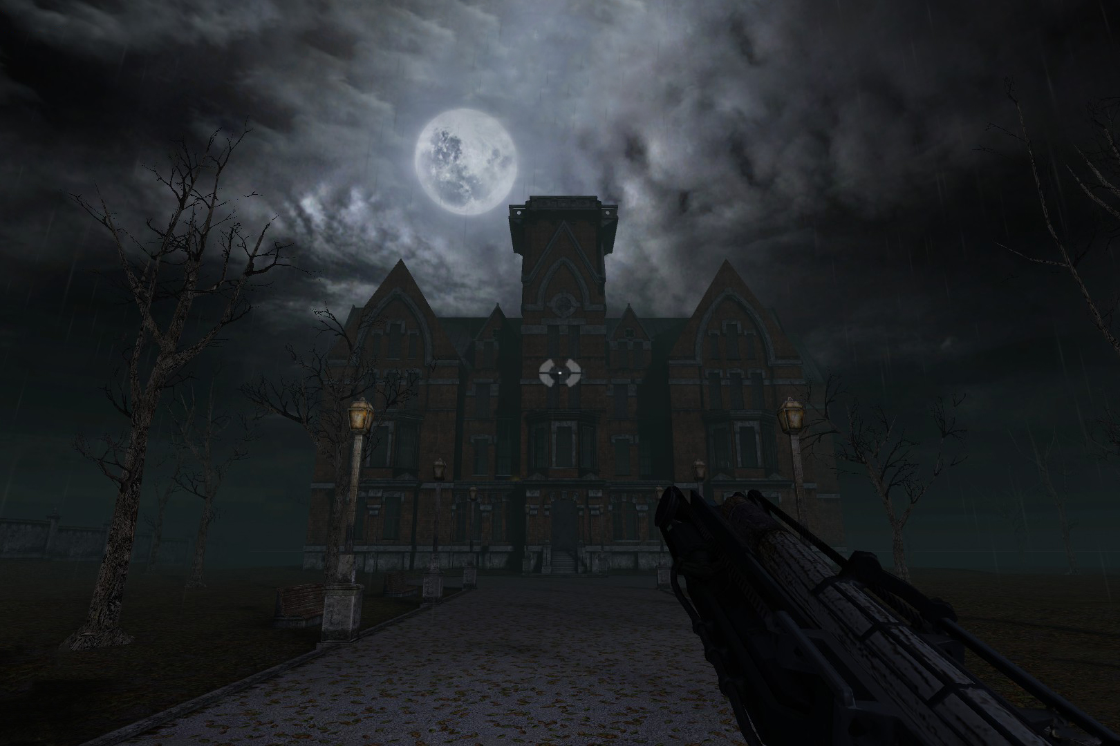 Локации в Painkiller отличались своей мрачностью в сравнении с другими мясными шутерами из нулевых.

Источник: видеоигра Painkiller (2004)