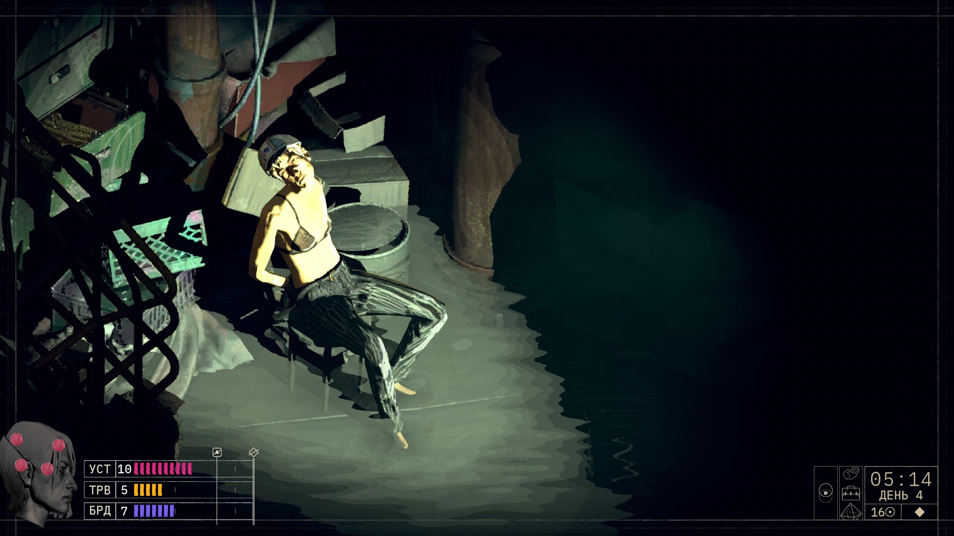 Выдержит ли героиня суровую проверку?

Источник: видеоигра Zero Parades: For Dead Spies