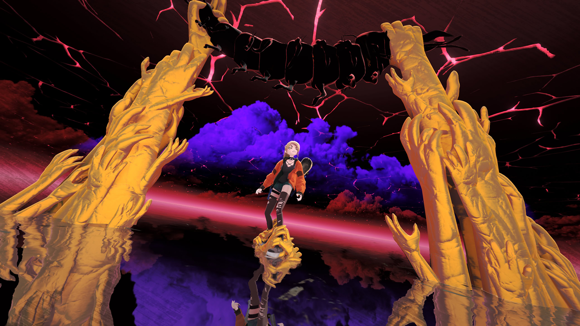 Прокачка у нас происходит с убийством практически каждого босса.