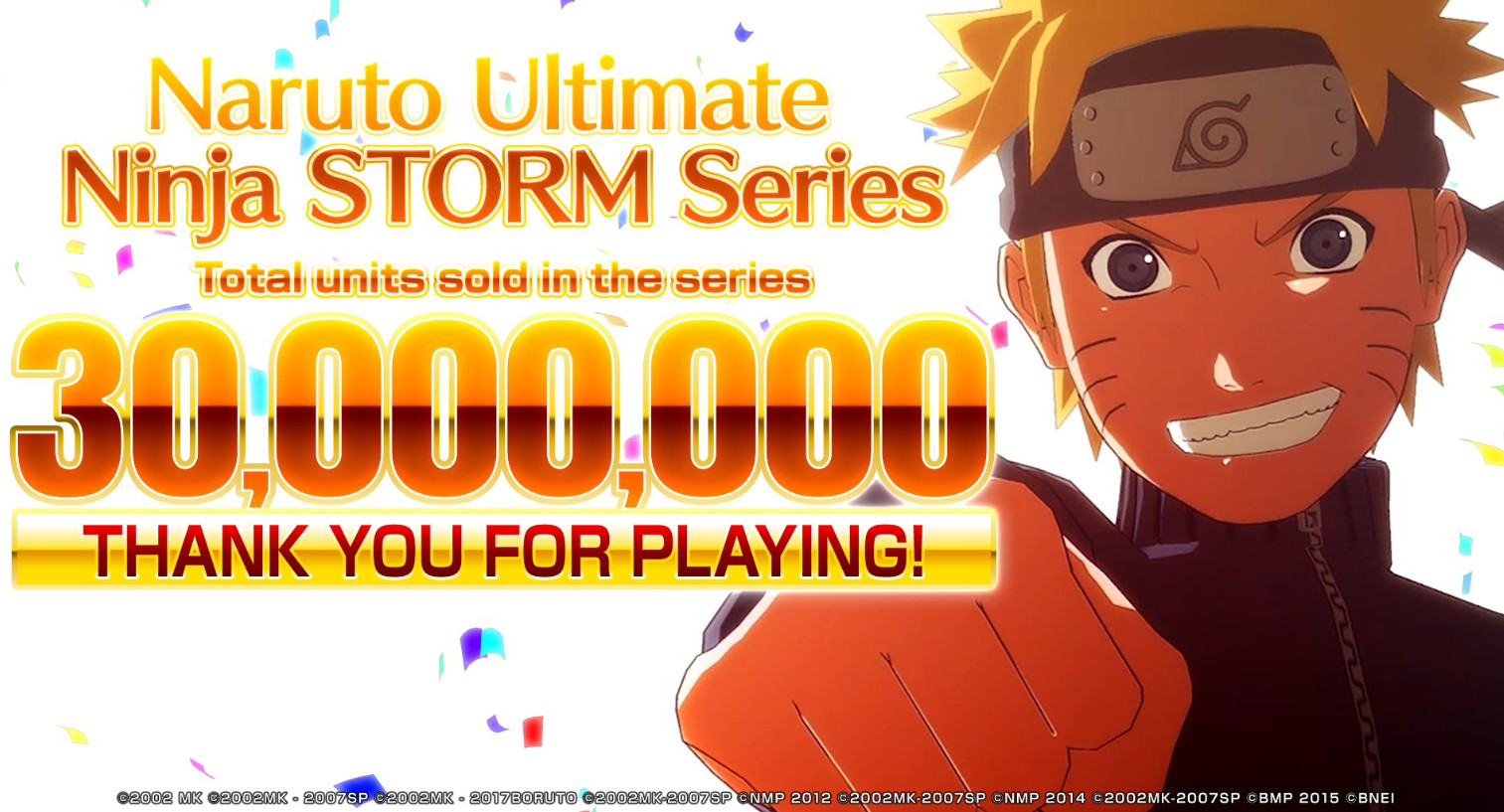 Продажи файтингов Naruto Ultimate Ninja Storm превысили 30 миллионов копий - изображение 1 Продажи файтингов Naruto Ultimate Ninja Storm превысили 30 миллионов копий - фото 1