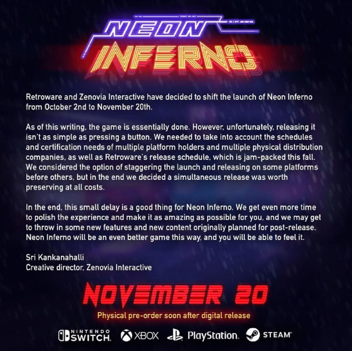Neon Inferno: Новые горизонты киберпанкового экшена