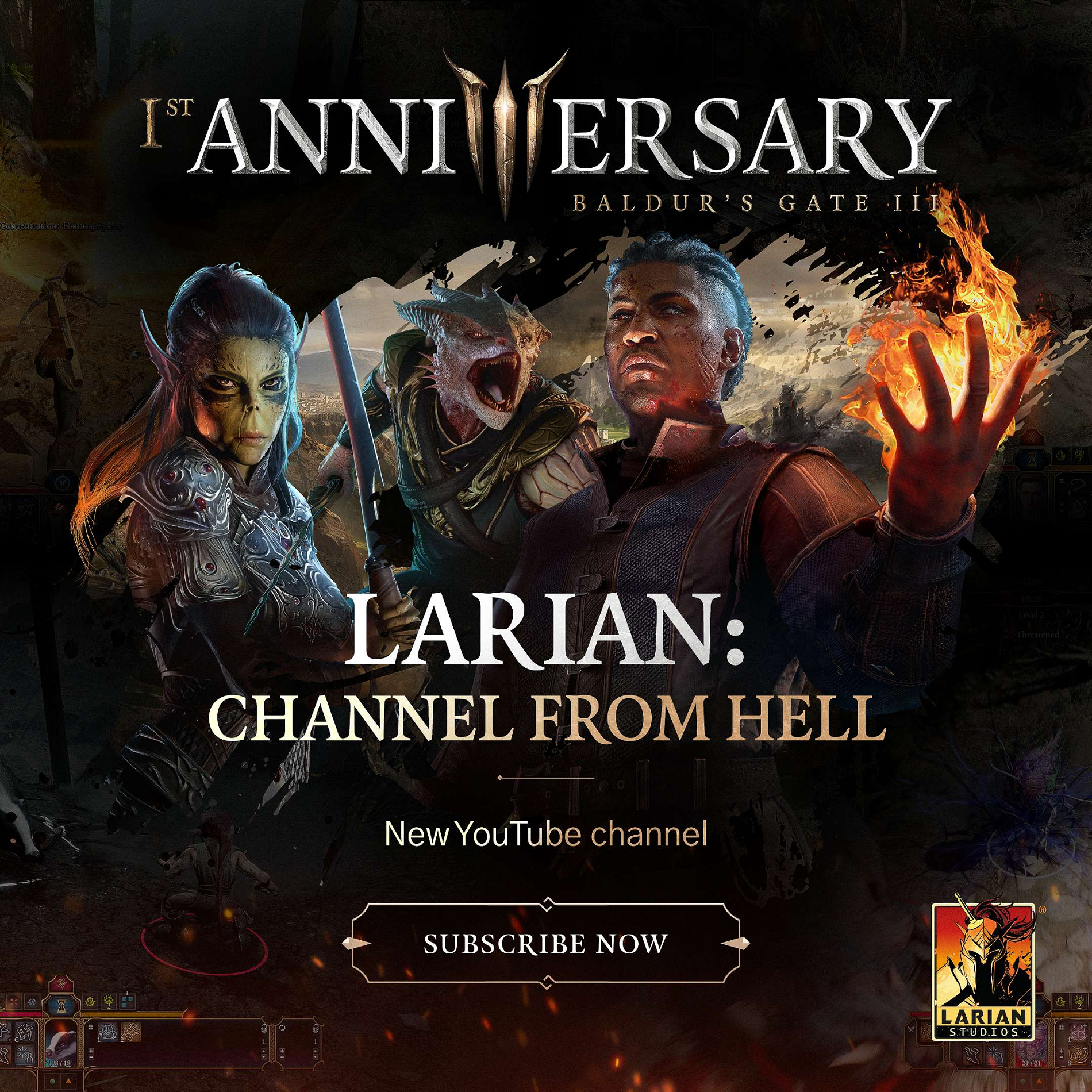 Авторы Divinity и Baldurʼs Gate 3 из Larian открыли YouTube-канал для закулисных роликов - изображение 1 Авторы Divinity и Baldurʼs Gate 3 из Larian открыли YouTube-канал для закулисных роликов - фото 1