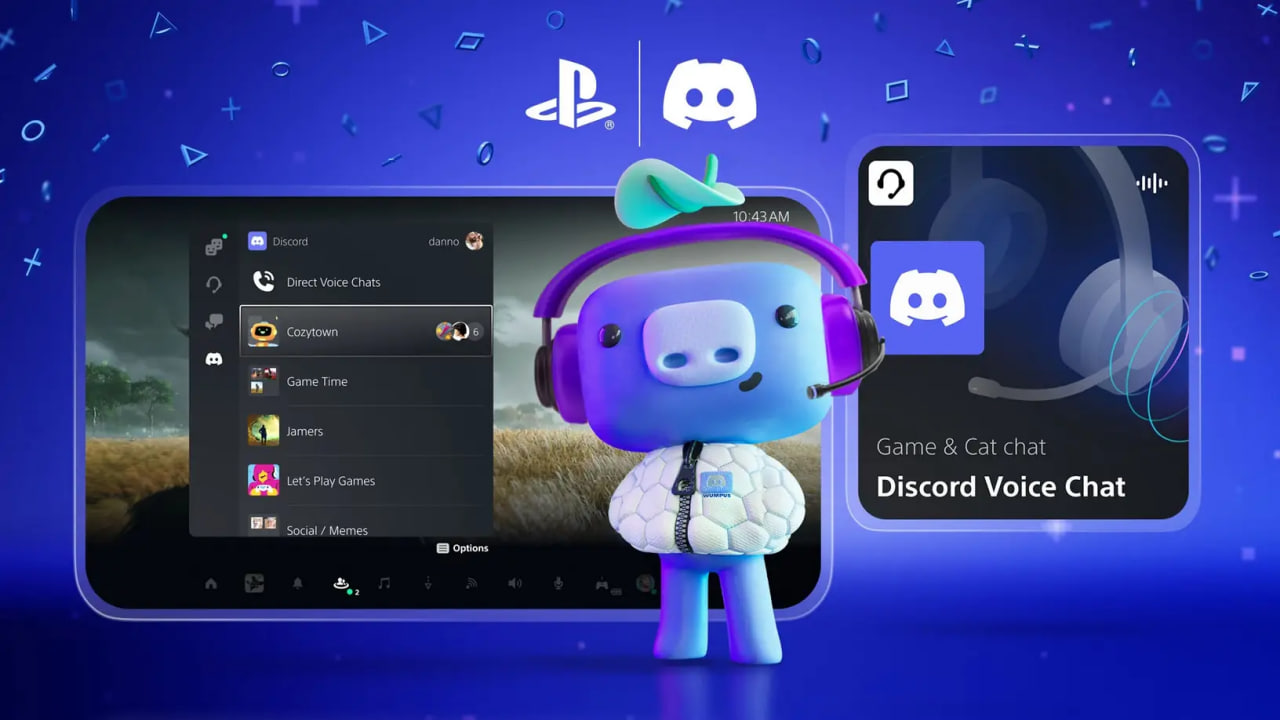 Скоро пользователи PS5 смогут заходить в голосовой чат Discord прямо с  консоли