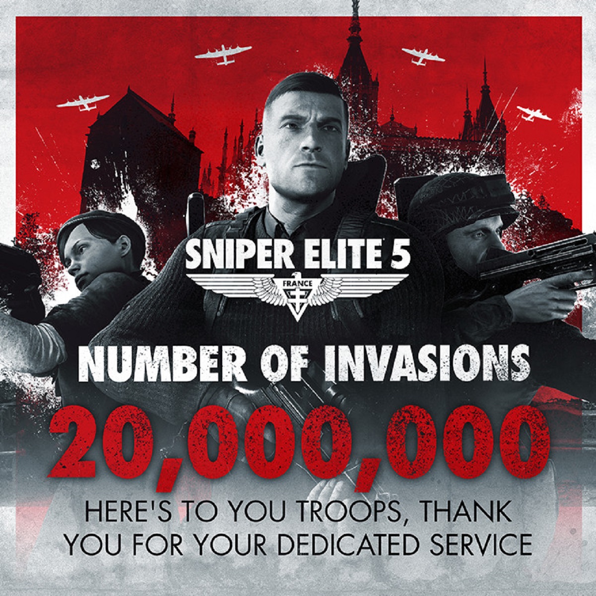 В Sniper Elite 5 сыграло 12 млн игроков и было сделано свыше миллиарда хедшотов - изображение 3 В Sniper Elite 5 сыграло 12 млн игроков и было сделано свыше миллиарда хедшотов - фото 3