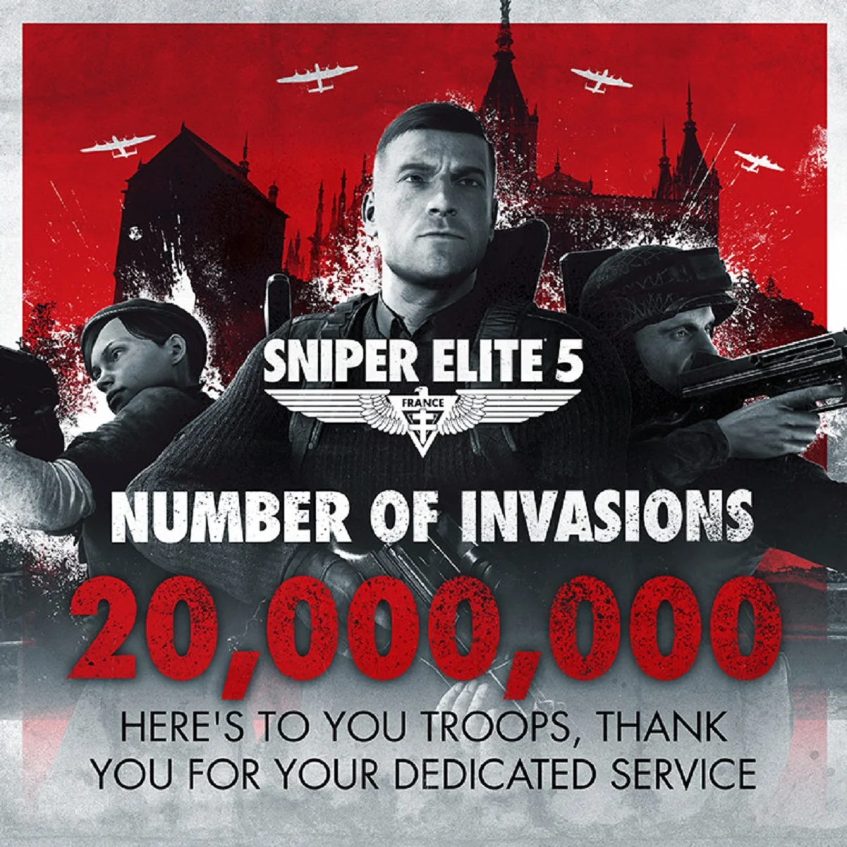 В Sniper Elite 5 сыграло 12 млн игроков и было сделано свыше миллиарда хедшотов - фото 3