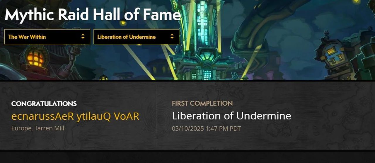 Игроки World of Warcraft повторили своё незаконное достижение несмотря на бан - изображение 1 Игроки World of Warcraft повторили своё незаконное достижение несмотря на бан - фото 1